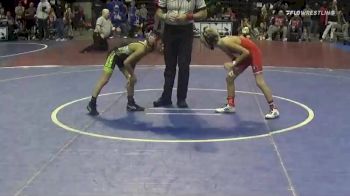 65 lbs Consi Of 4 - Chase Jenny, Columbus Wrestling Org. Black vs Julian Davila, Hammer Time Wrestling Academy