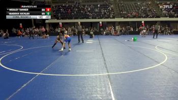 75 lbs Cons. Round 3 - Wesley Tanner, Team Nazar vs Maddux Sickles, Jesup Mat Club