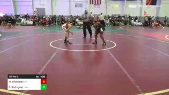 106 lbs Rr Rnd 2 - Montrell Woodard, Grindhouse WC vs Sebastian Rodriguez, Cvbjj