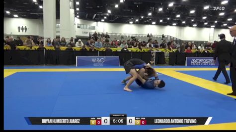 Leonardo Antonio Trevino vs Bryan Humberto Juarez 2025 World IBJJF Jiu-Jitsu No-Gi Championship