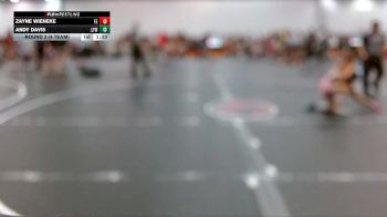 67 lbs Round 3 (4 Team) - Andy Davis, LaFayette Wrestling vs Zayne Wieneke, Freedom Elite