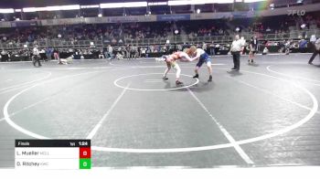 128 lbs Final - Logan Mueller, Mollitium Wrestling Club vs David Ritchey, Keystone Wrestling Club