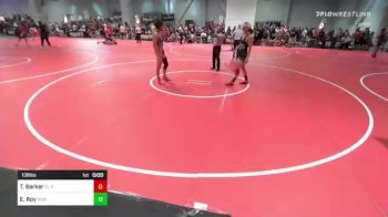 138 lbs Consi Of 32 #2 - Tye Barker, El Paso Wildcats vs Evan Roy, Independent