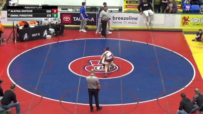 119 lbs Round Of 32 - Alayna DuFour, Dubois vs Emma Firestine, Athens