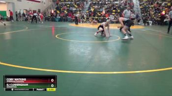144 lbs Cons. Round 5 - EJ Cunningham, BARBERTON vs Coby Watkins, SPRINGFIELD(Akron)