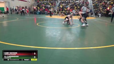 144 lbs Cons. Round 5 - EJ Cunningham, BARBERTON vs Coby Watkins, SPRINGFIELD(Akron)