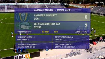 Replay: Vanguard vs CSUMB | Sep 21 @ 12 PM