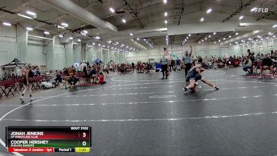 157 lbs Semifinal - Jonah Jenkins, CP Wrestling Club vs Cooper Hershey, Dueling Bandits