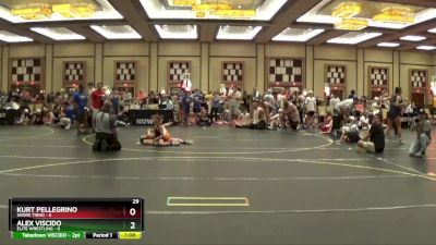 90 lbs Finals (8 Team) - Kurt Pellegrino, Shore Thing vs ALEX VISCIDO, Elite Wrestling