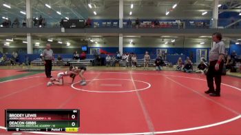 84 lbs Round 4 (16 Team) - Deacon Gibbs, Contenders Wrestling Academy vs Brodey Lewis, Askren Wrestling Academy 1