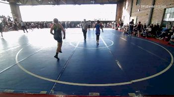 125-135 lbs Rr Rnd 4 - Adalie Bryson, Bearcat Takedown Club vs Daelyn Collins, Springdale Youth Wrestling Club