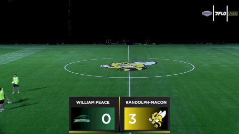 Replay: William Peace vs Randolph-Macon | Sep 23 @ 7 PM