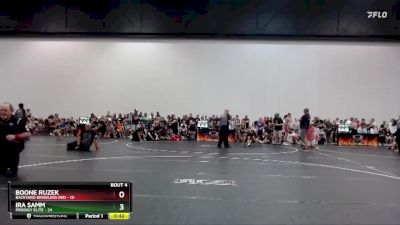 70 lbs Placement (4 Team) - Boone Ruzek, Backyard Brawlers Red vs Ira Samm, Prodigy Elite