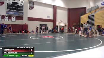 120 lbs Cons. Round 3 - Ana Rodriguez, Seymour vs Dani Harris, North Central