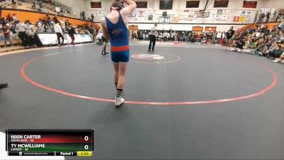 106 lbs Semifinal - Nixin Carter, DouglasSD vs Ty McWilliams, Lander