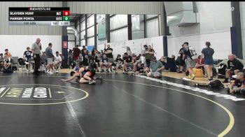 130 lbs Rr Rnd 4 - Slayden Hunt, Mat Demon - K8 vs Parker Porta, Outsiders Wrestling Club - K8