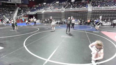 116 lbs 5th Place - Laynee Little, Touch Of Gold vs Tyra Swinney, Victory Wrestling Club - VTC