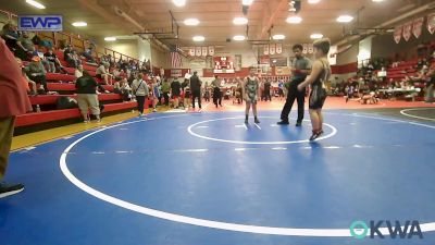 105 lbs Rr Rnd 2 - Kase Karriman, Grove Takedown Club vs Dax Culie, Wagoner Takedown Club