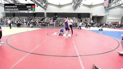 115-H lbs Round Of 32 - Nikolas Mzyk, RedNose Wrestling School vs CHRISTIAN BYRD, Centurion