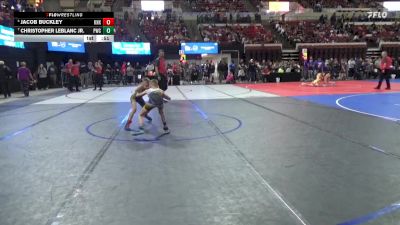 66 lbs Cons. Semi - Jacob Buckley, Berserker Wrestling Club vs Christopher LeBlanc Jr., Powell Wrestling Club