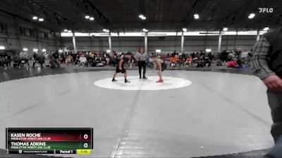 75 lbs Cons. Round 2 - Thomas Adkins, Middleton Wrestling Club vs Kasen Roche, Middleton Wrestling Club