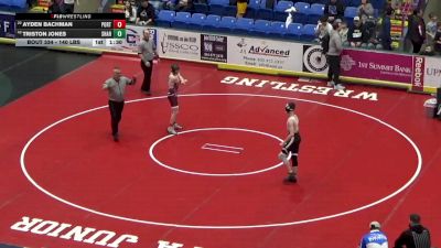 140 lbs Round Of 64 - Ayden Bachman, Port Allegany vs Triston Jones, Sharpsville
