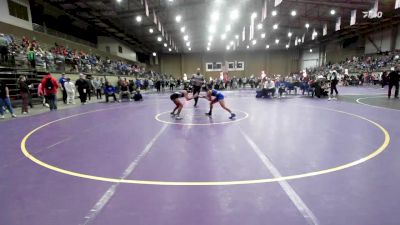 100 lbs Champ. Round 1 - Lilly Breeden, Liberty vs Kalia Morris, Harrah