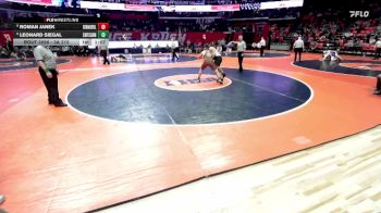 3A 215 lbs Champ. Round 1 - Leonard Siegal, Chicago (Mt. Carmel) vs Roman Janek, Edwardsville (H.S.)