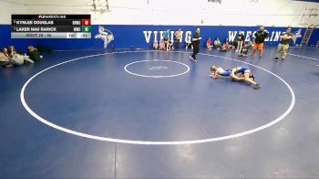 Replay: Mat 1 - 2025 March Madness Girls Wrestle Offs | Feb 28 @ 5 PM