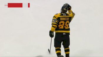 Vladimir Dravecky Finds Space And Rips A Shot For His Eighth Goal Of The Year For Brantford