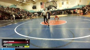 126 lbs Quarterfinal - Jonah Synn, Lake Washington vs Denali Deming, Blaine