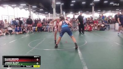 140 lbs Round 2 (4 Team) - Jarrod Blunt, U2 Upstate Uprising 2.0 vs Elijah Brown, Revolution Elite