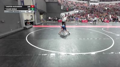69 lbs Cons. Round 4 - Easton Alexander, Luxemburg-Casco Wrestling Club vs Caleb Noble, Lancaster Wresting Club