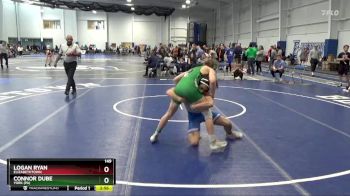 149 lbs Cons. Round 1 - Logan Ryan, Elizabethtown vs Connor Dube, York (PA)