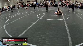 70 lbs Cons. Semi - Desmond Rushing, BCC Youth Wrestling Club vs Deon Dunnigan, Panthers