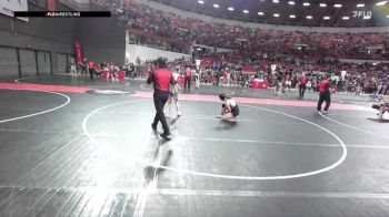 138 lbs Cons. Round 3 - Anna Hackbarth, Sabercats vs Farrah Miller, MES Wrestling