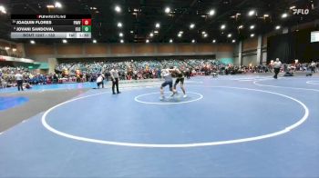 132 lbs Champ. Round 3 - Jovani Sandoval, Elk Grove vs Joaquin Flores, Pahrump Valley