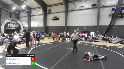 52 lbs Consolation - Dru Dunigan, Nwwc vs Lucas Gonzalez, Scrap Yard Garage