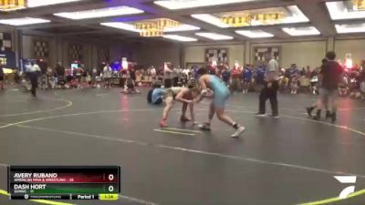 167 lbs Round 4 (6 Team) - Dash Hort, SVRWC vs Avery Rubano, American MMA & Wrestling