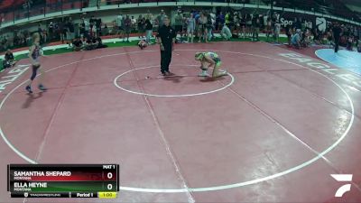 85 lbs Round 4 - Ella Heyne, Montana vs Samantha Shepard, Montana