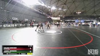 2A 138 lbs Cons. Semi - Julian Sanchez, Grandview vs Jaxon Johnson, North Kitsap