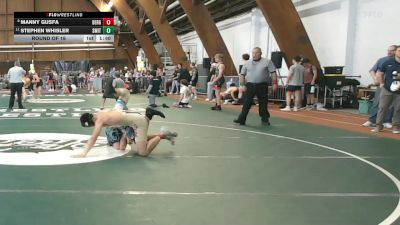 160 lbs Round Of 16 - Manny Gusfa, Bergen Catholic vs Stephen Whisler, Smitty's Barn