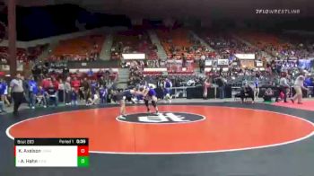 115 lbs Cons. Semi - Ashlyn Hahn, Stockton vs Kadynce Axelson, Chanute