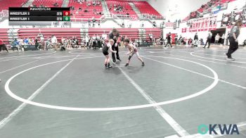 43 lbs Consi Of 4 - Talen Neumann, Carl Albert vs Lincoln Fraley, Murray County Takedown Club