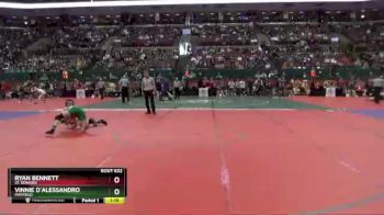 D1-126 lbs Quarterfinal - Vinnie D`Alessandro, Mayfield vs Ryan Bennett, St. Edward