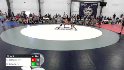 100 lbs Rr Rnd 5 - Emilio Rodriguez, Brothers Of WOW vs George Jolley IV, CT Whale K-8