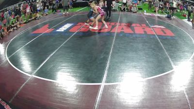 130 lbs Quarters - Sage Wierzbicki, Montana vs Zuri Tavarez, Idaho