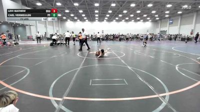 70 lbs Rr Rnd 3 - Levi Mathew, Dragon Rtc - EL vs Cael Vermeulen, Peer Pressure Elite - EL