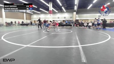 120 lbs Consi Of 16 #2 - Isaac Quevedo, 3F Wrestling vs Aljohn Morales, Hill Country Wildcats Wrestling Club