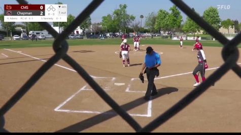 Replay: CMS vs Chapman | May 2 @ 3 PM